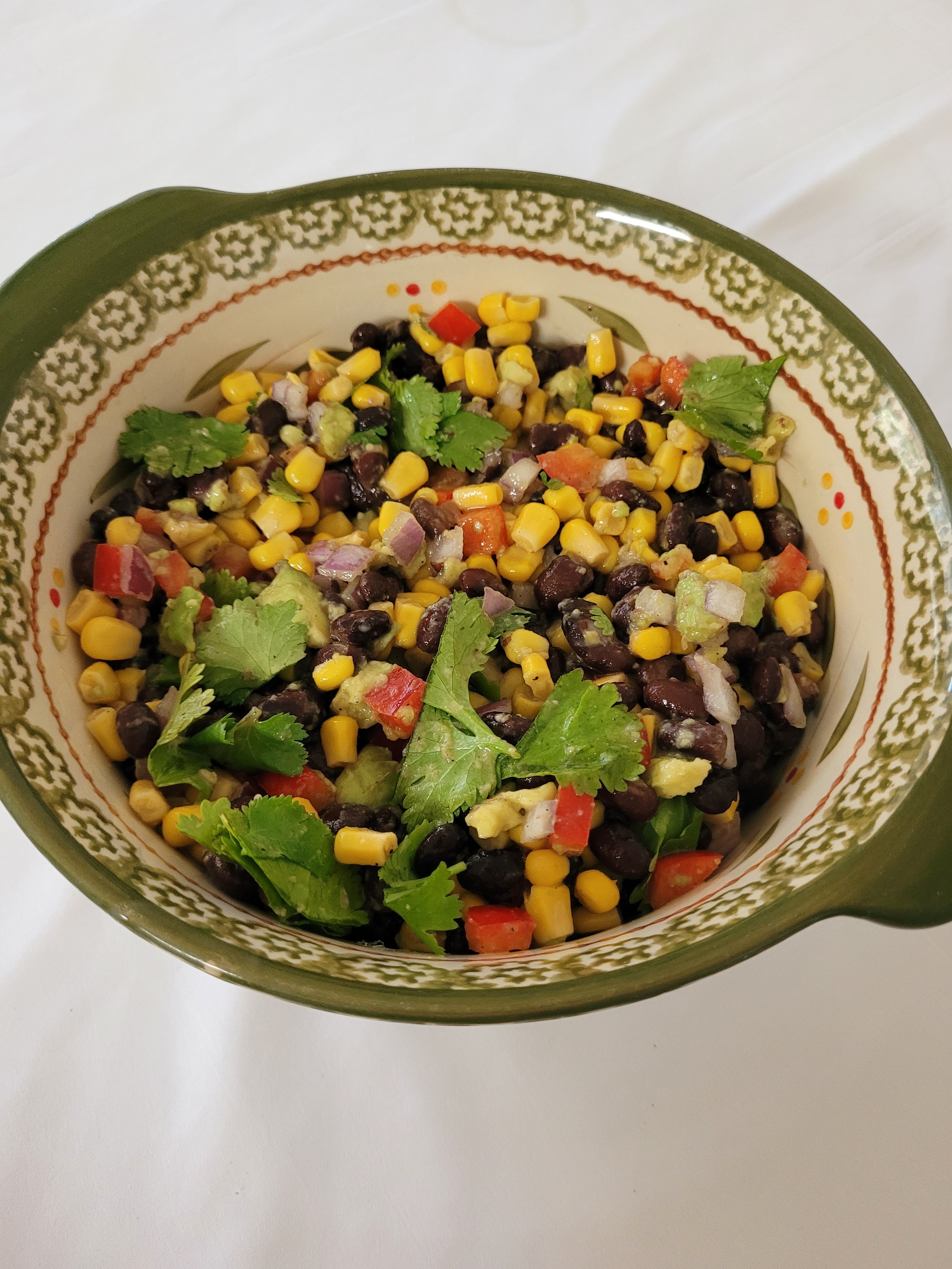 Cooking with Kids: Fresh Black Bean and Corn Salad