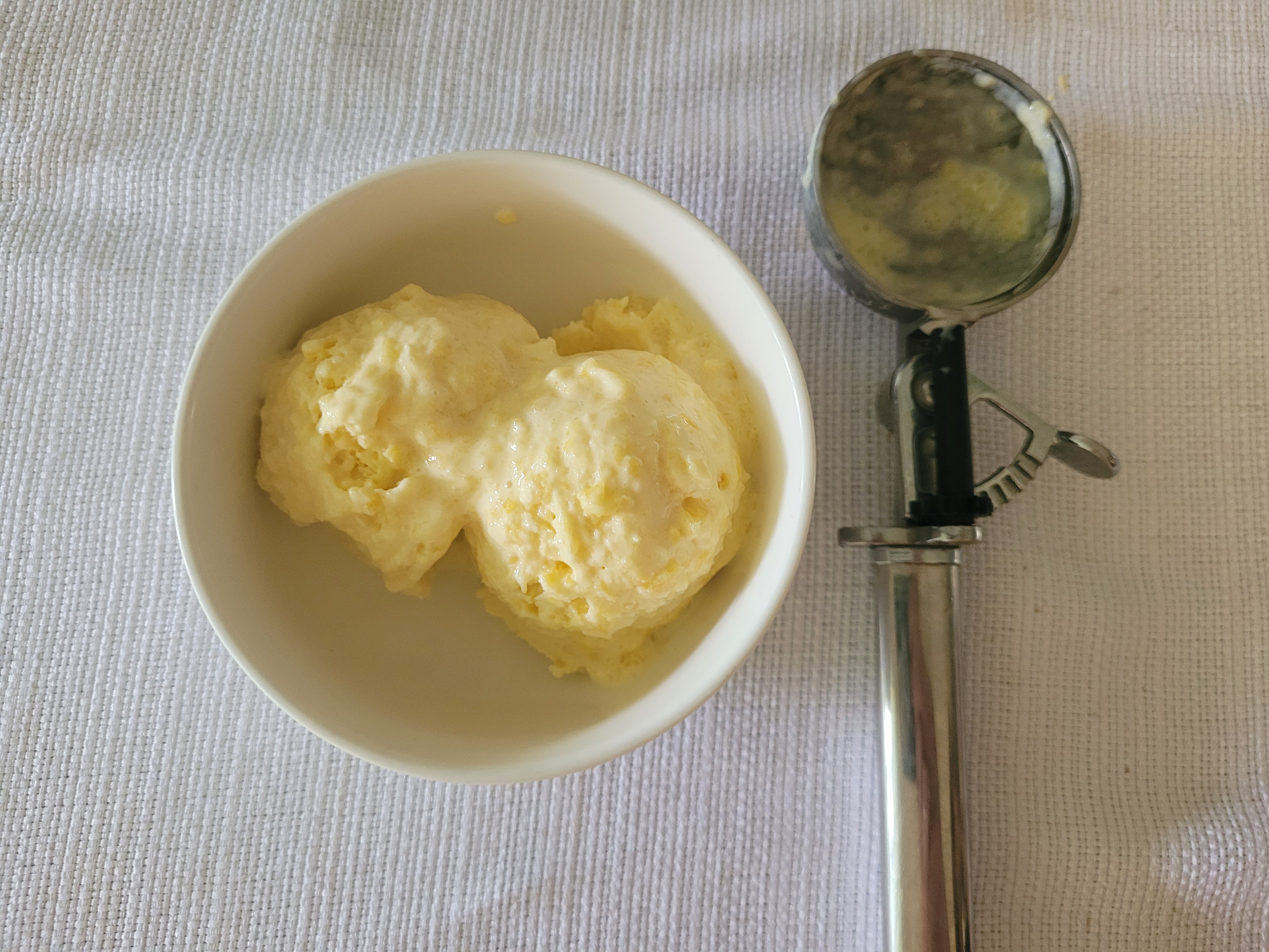Cooking with Kids: No-Machine Mango Ice Cream